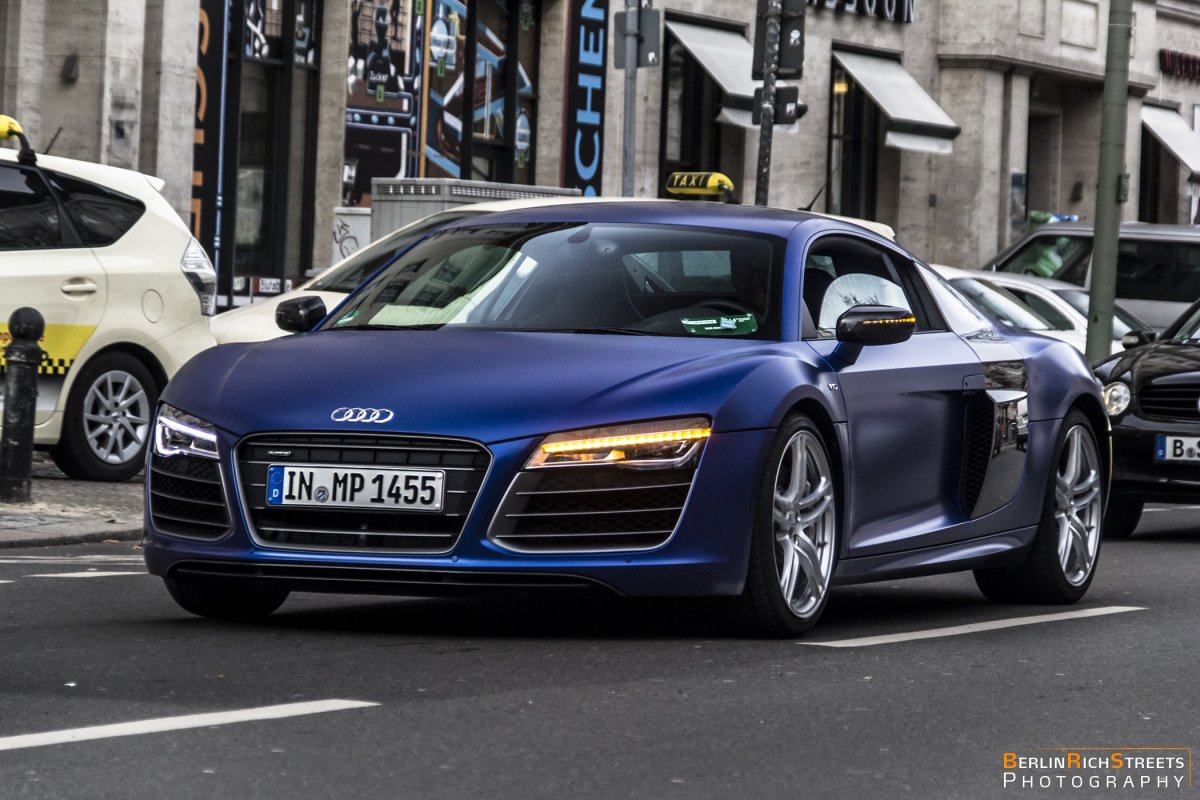 Audi R8 V10 Plus spotted in Berlin — BerlinRichStreets